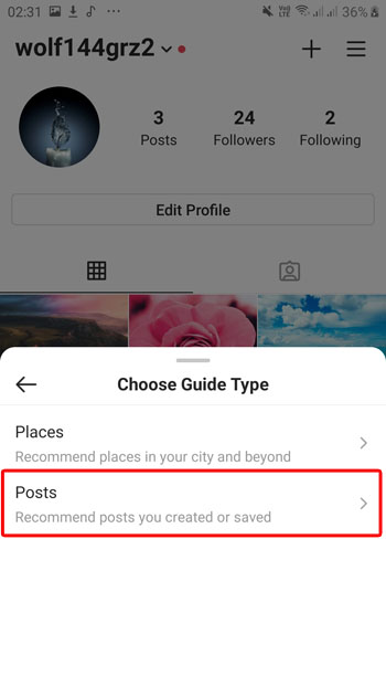 Instagram Kategorien erstellen für Beiträge, Produkte Android ios