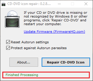 DVD-Laufwerk verschwunden Windows 10, 8, 7 nicht angezeigt