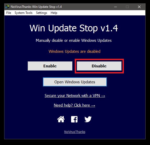 Windows 10 automatische Updates deaktivieren Tools, komplett
