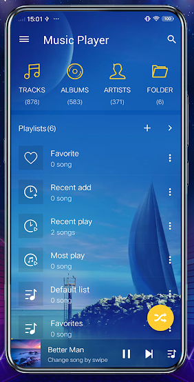 Music Player 2021 herunterladen für Android-Handys