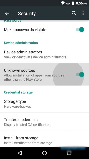 Unbekannte quellen zulassen Android, aktivieren, ausschalten