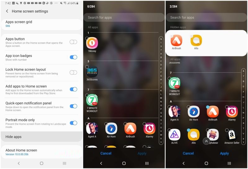 Android-Apps verstecken Samsung-, Huawei-, Xiaomi-Handys